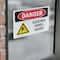 Signmission Electric Panel Inside Danger Sign, Vinyl Decal, 5in W x 3.5in L, 2PK OS-2PACK-DS-D-35-L-2203 - alternate 5